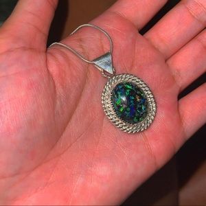 Opal necklace